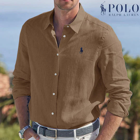 Raⅼрh Ⅼɑυren™ Schlankes Button-Up-Hemd