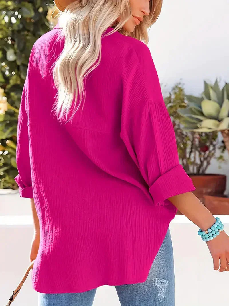 Langärmelige Bluse für Damen